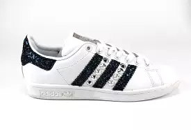 Adidas Stan Smith Navy Glitter & Borchie