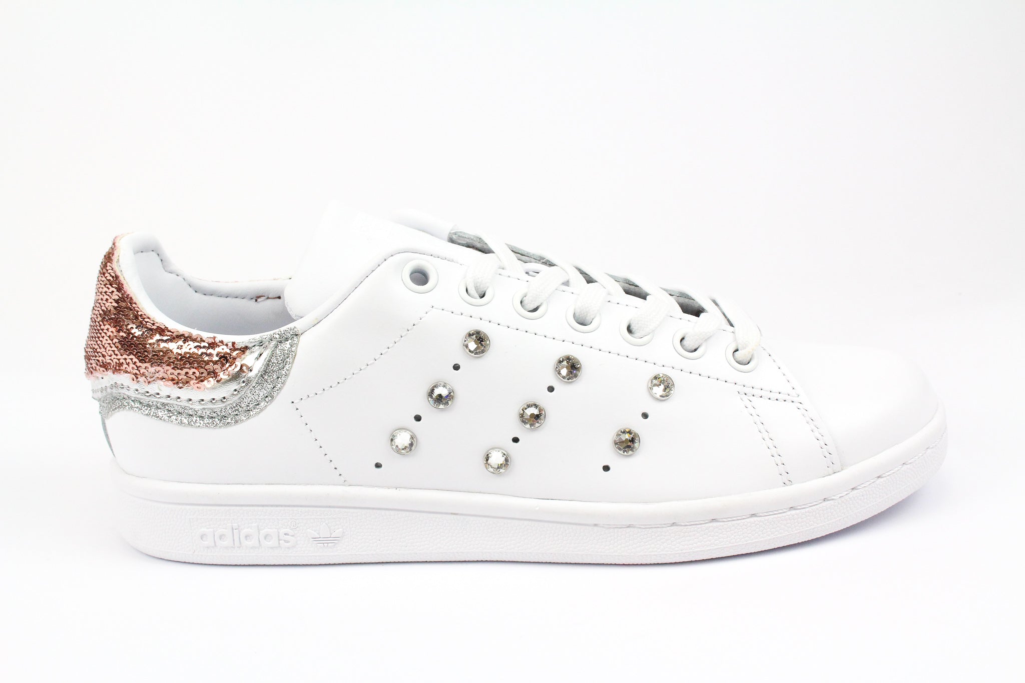 Adidas Stan Smith Paillettes Strass & Pelle Laminata