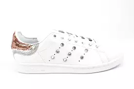 Adidas Stan Smith Paillettes Strass & Pelle Laminata