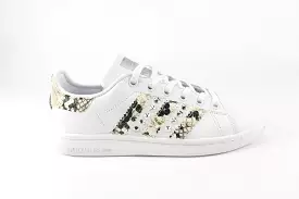 Adidas Stan Smith Pitone & Borchie Argento