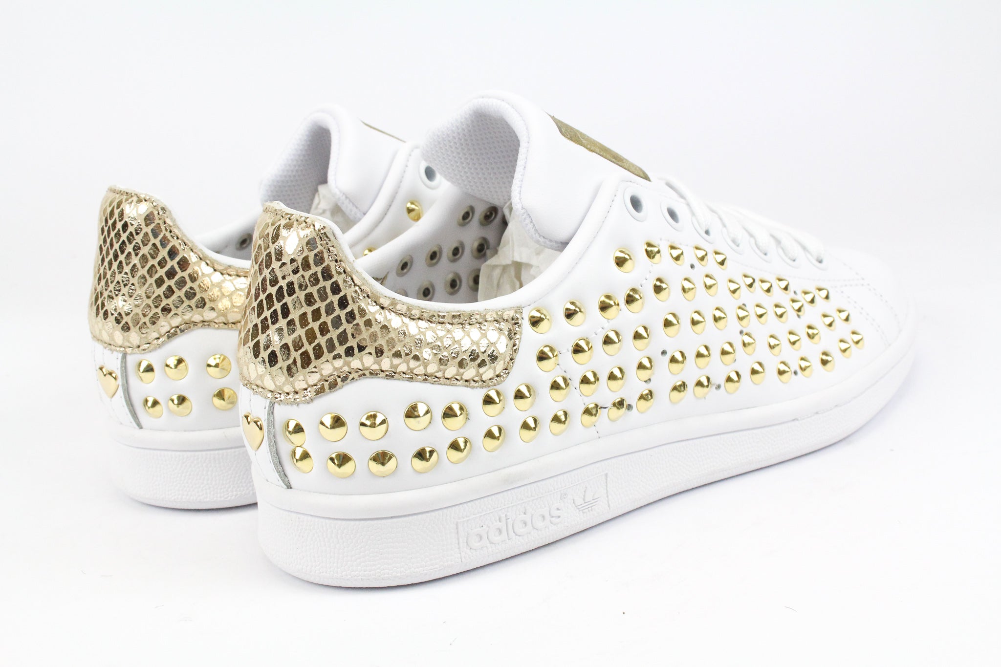 Adidas Stan Smith Pitone Laminato & Total Borchie