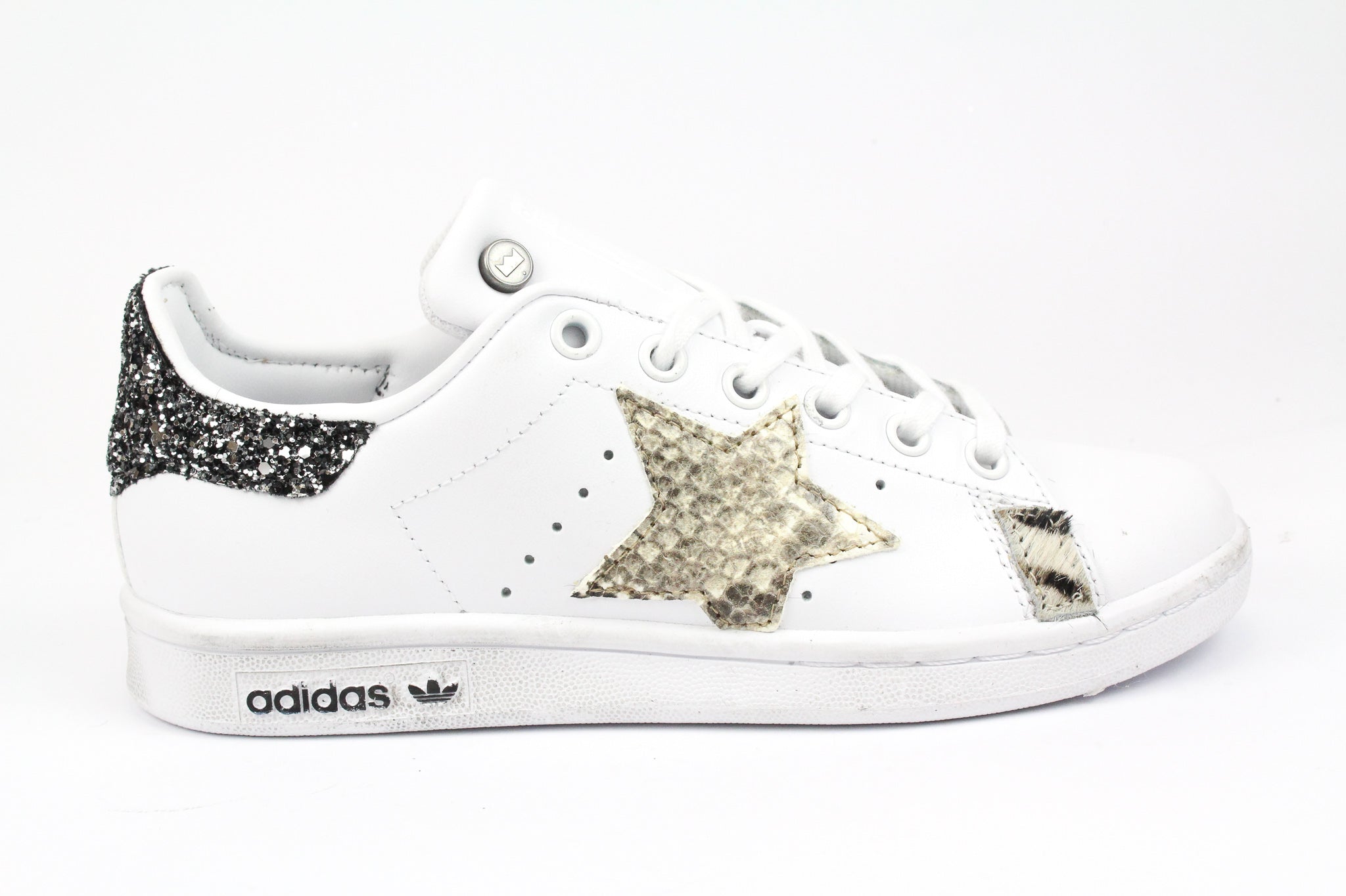 Adidas Stan Smith Stella Pitone Glitter & Borchie interne