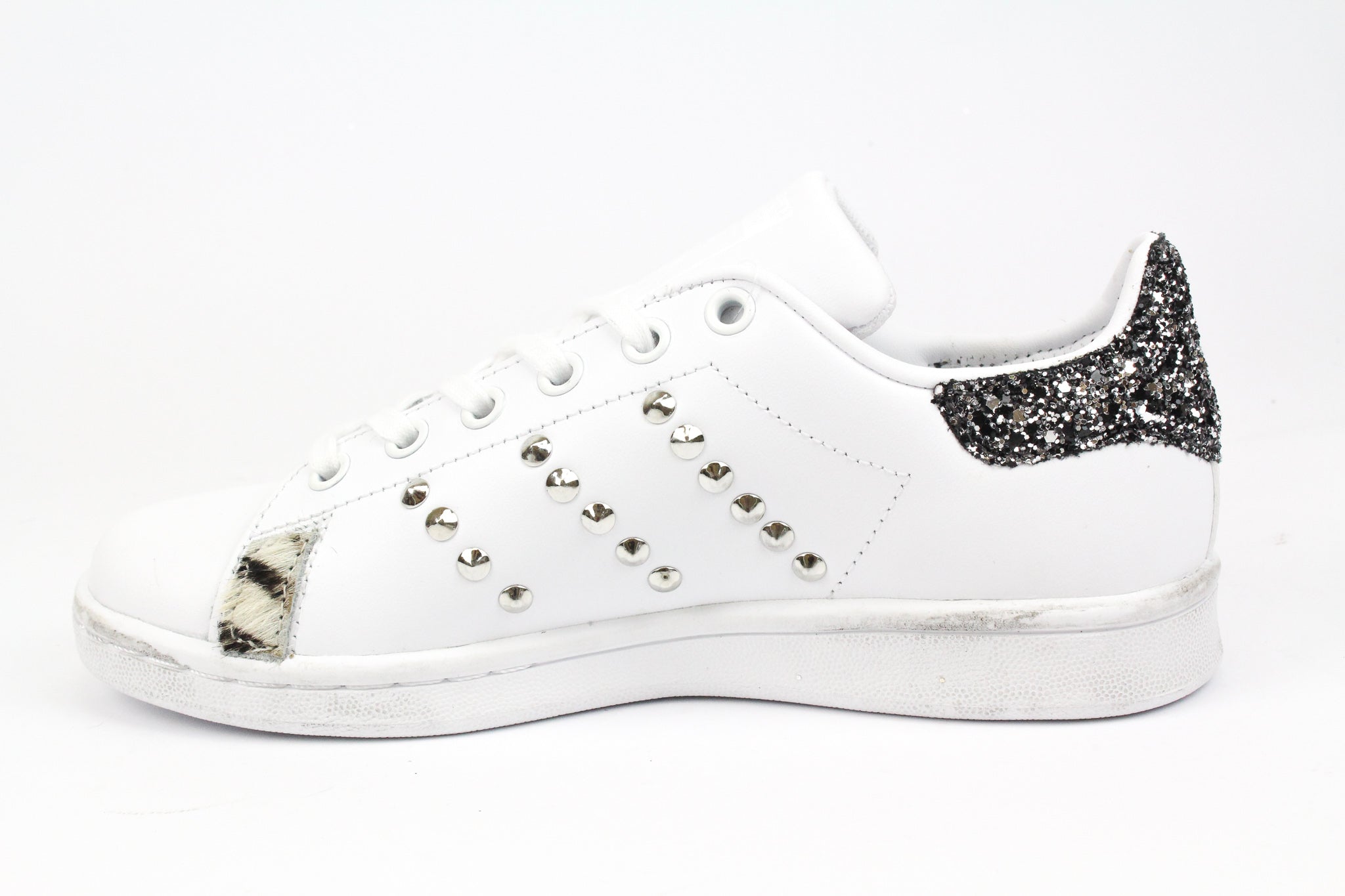 Adidas Stan Smith Stella Pitone Glitter & Borchie interne