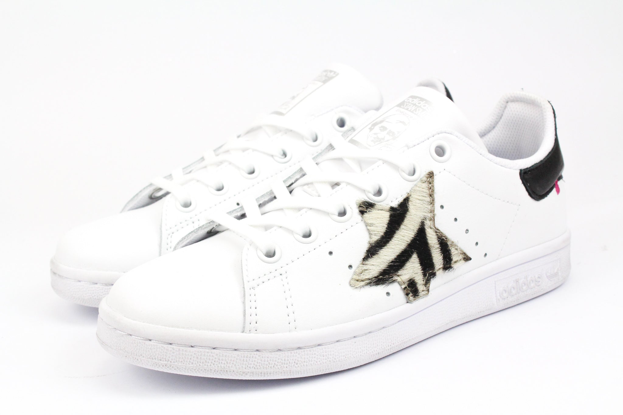 Adidas Stan Smith Stella Zebrate & Pelle Nera