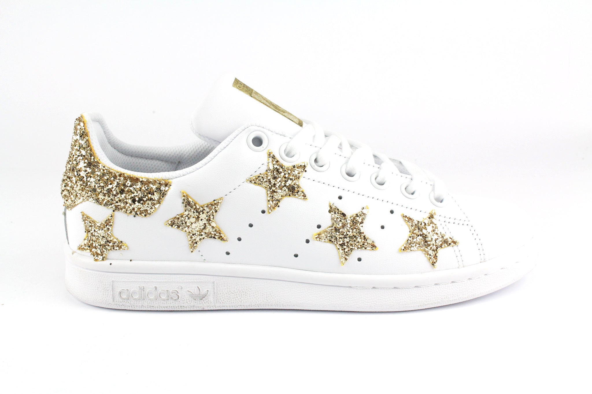 Adidas Stan Smith Stelle Glitter Oro