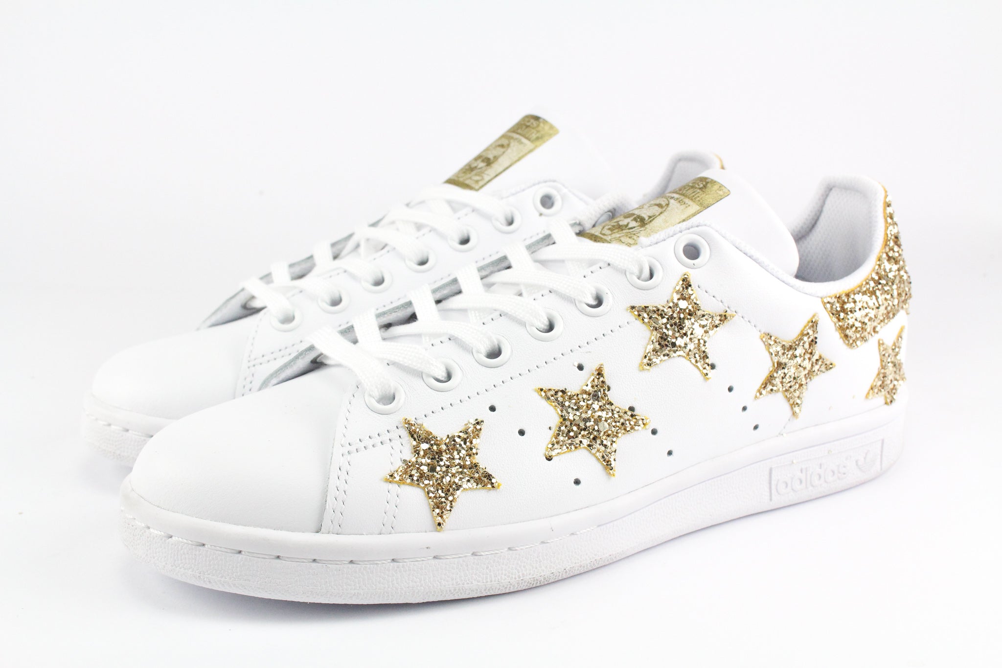 Adidas Stan Smith Stelle Glitter Oro