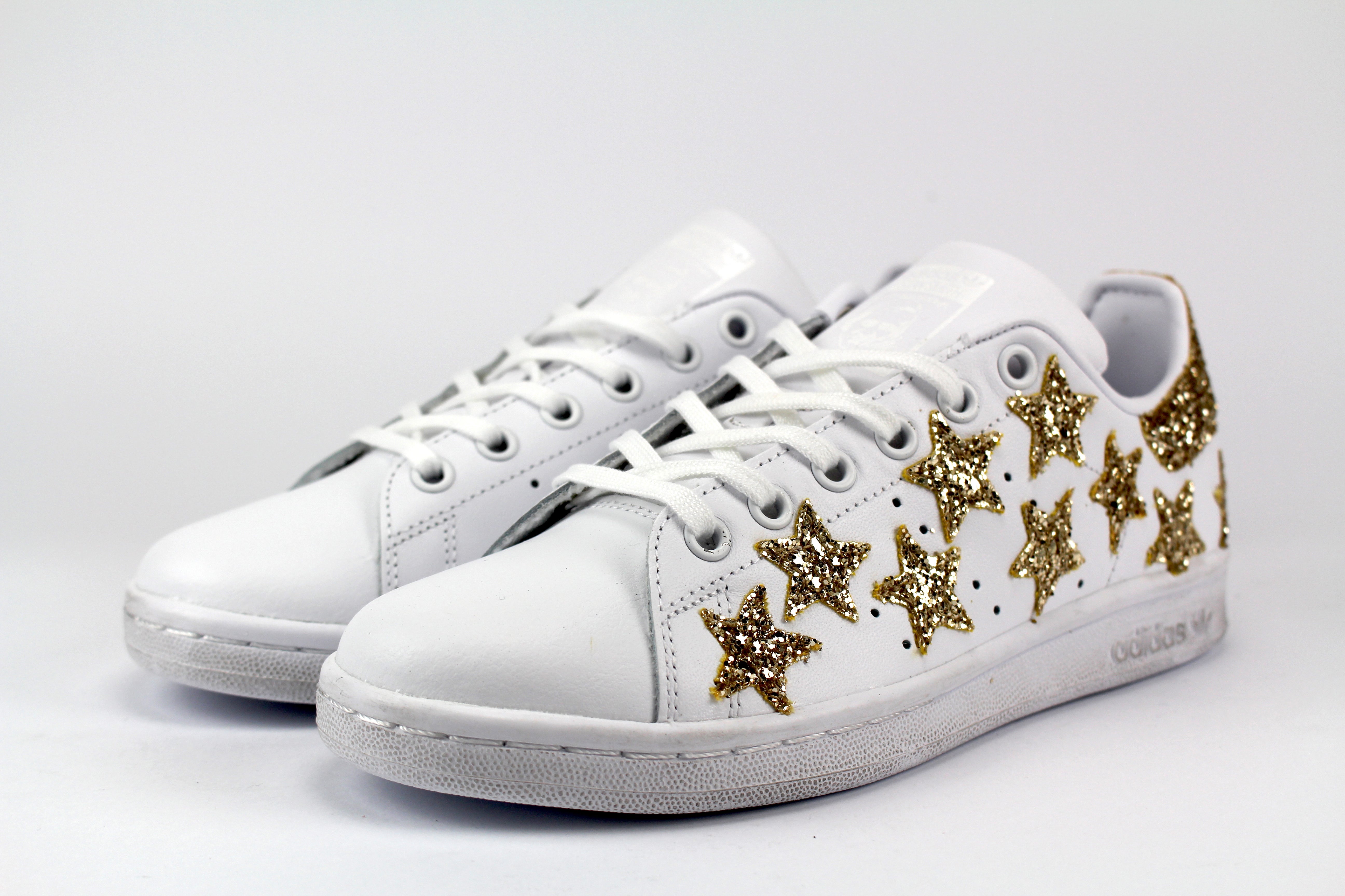 Adidas Stan Smith Stelline Glitter Oro