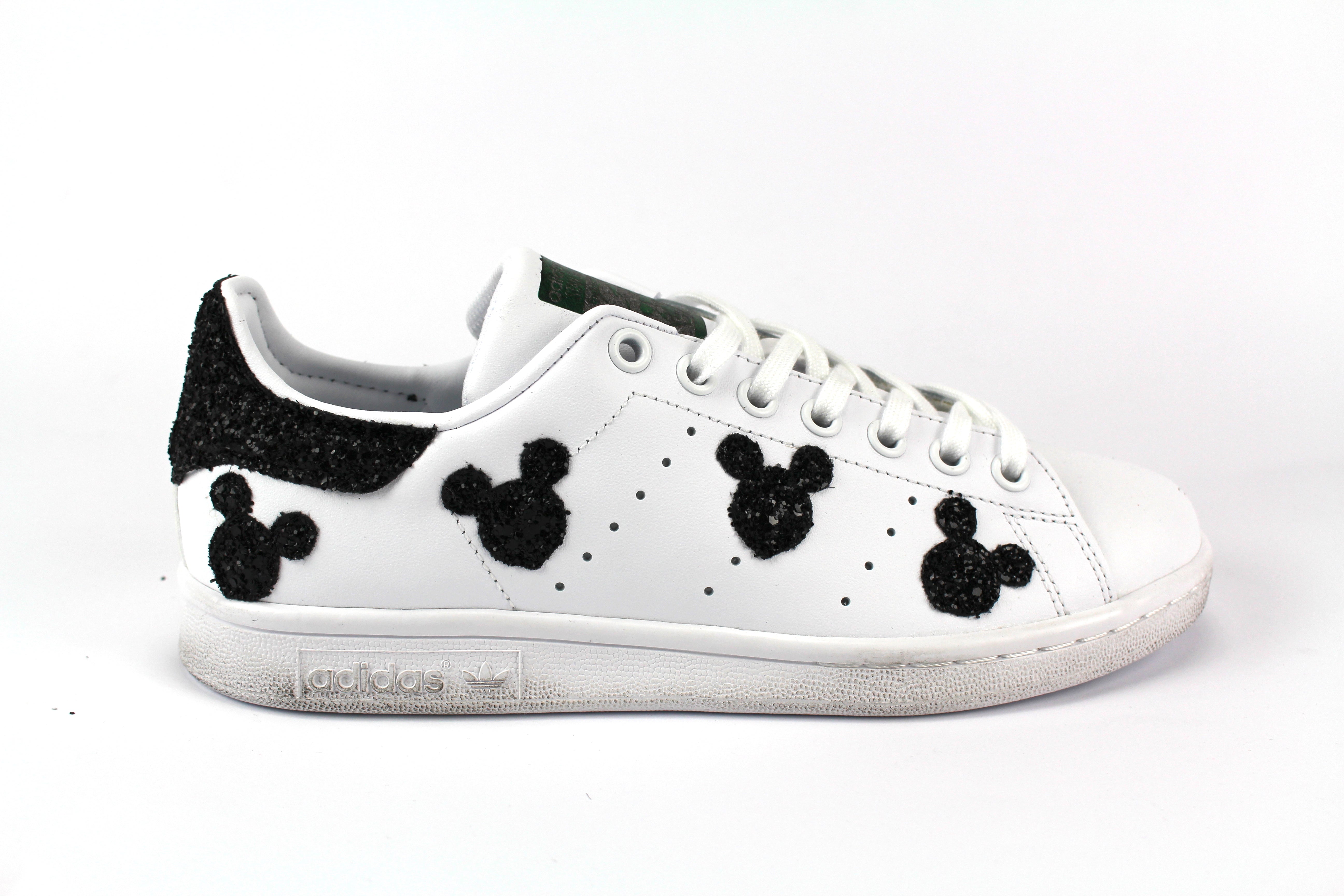 Adidas Stan Smith Topolini Black Glitter