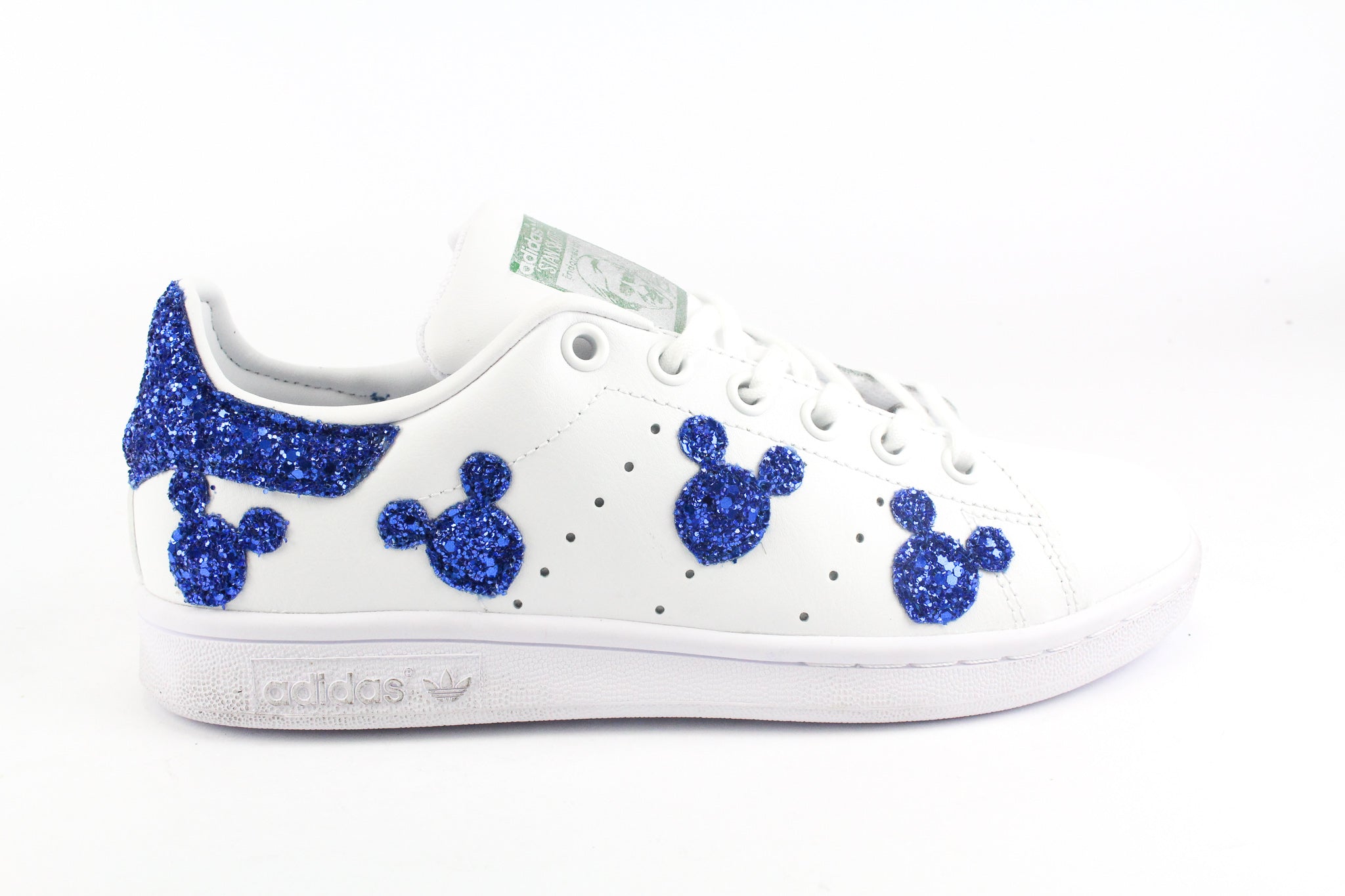 Adidas Stan Smith Topolini Bluette Glitter