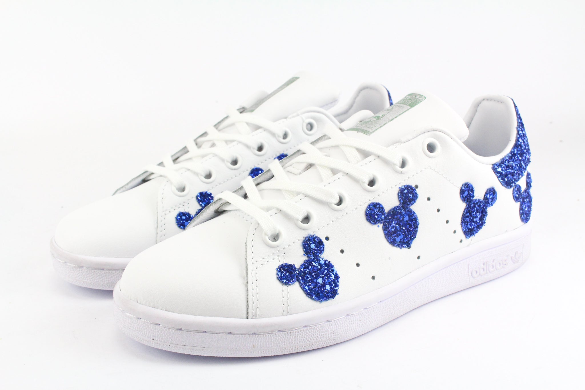 Adidas Stan Smith Topolini Bluette Glitter