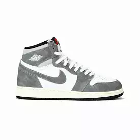 AIR JORDAN 1 HIGH OG 'BLACK/WHITE/LIGHT SMOKE GREY' (GS)