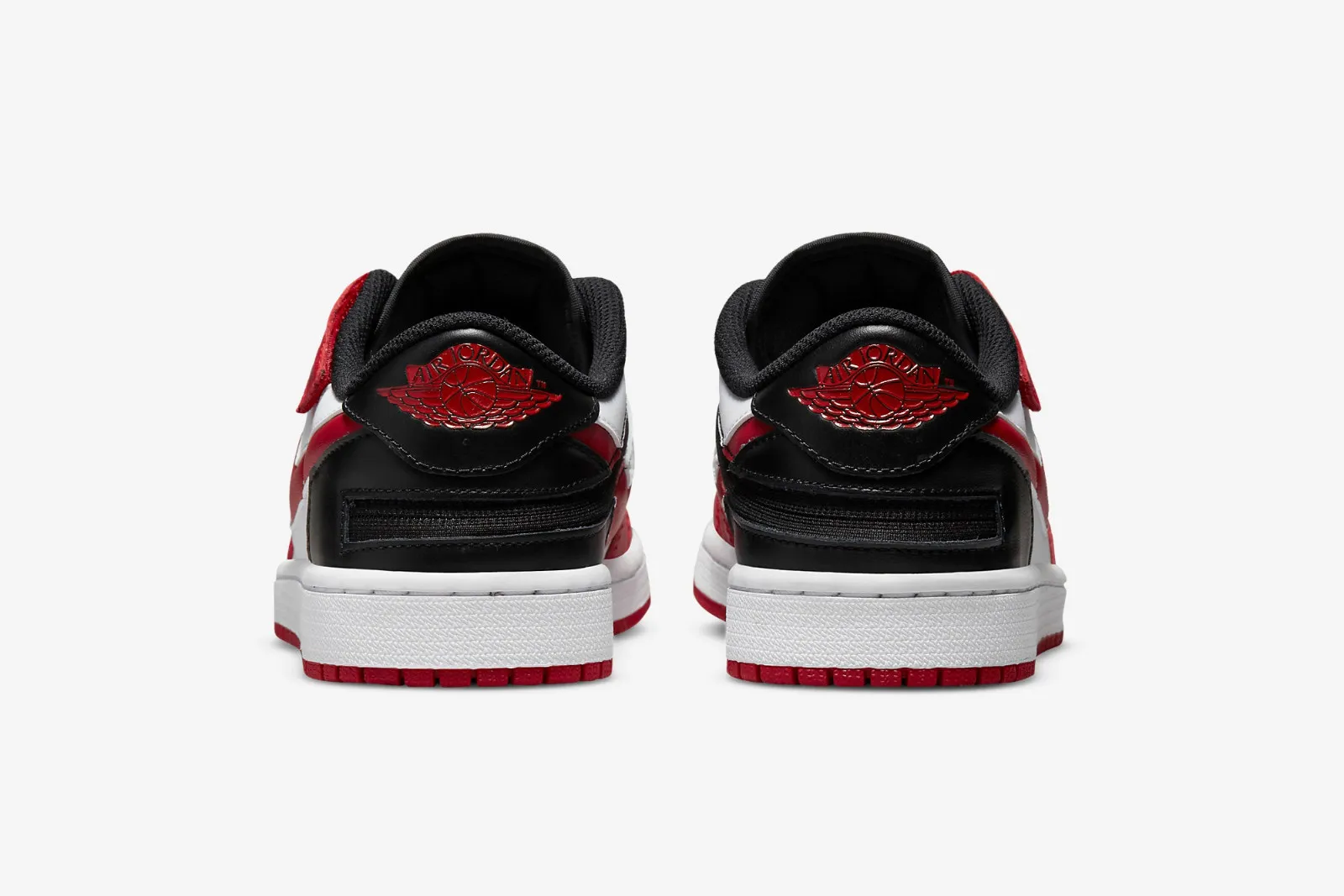 Air Jordan 1 Low FlyEase Gym Red White Black DM1206-163