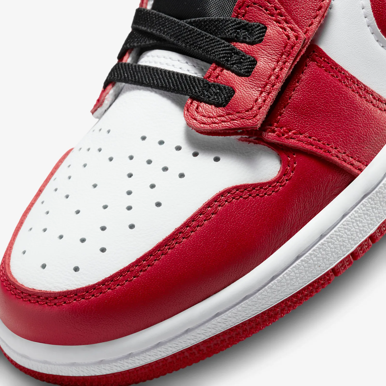 Air Jordan 1 Low FlyEase Gym Red White Black DM1206-163