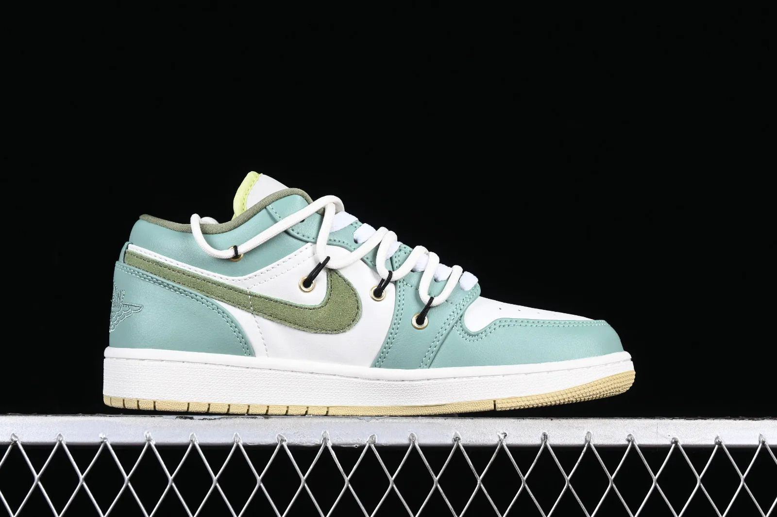 Air Jordan 1 Low Sail Green White FD9906-131