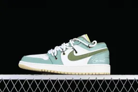 Air Jordan 1 Low Sail Green White FD9906-131