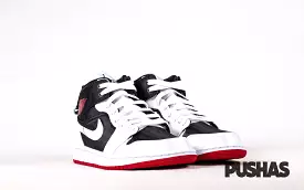 Air Jordan 1 Mid SE Utl 'White Black Red' (2021)