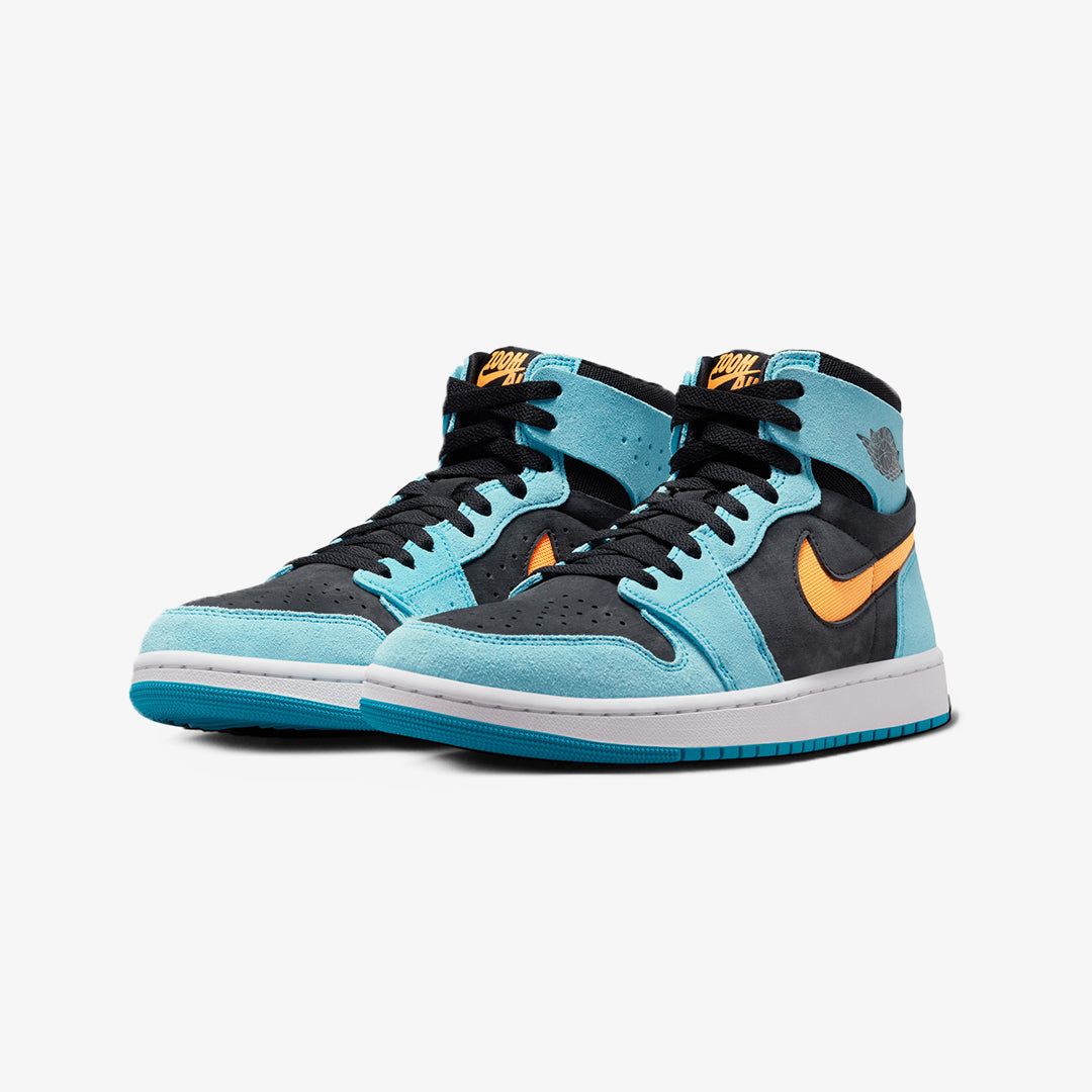 AIR JORDAN 1 ZOOM CMFT 2 'BLEACHED AQUA/BLACK/WHITE/BRIGHT