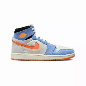 AIR JORDAN 1 ZOOM CMFT 2 'SAIL/ALPHA ORANGE-ROYAL PULSE'