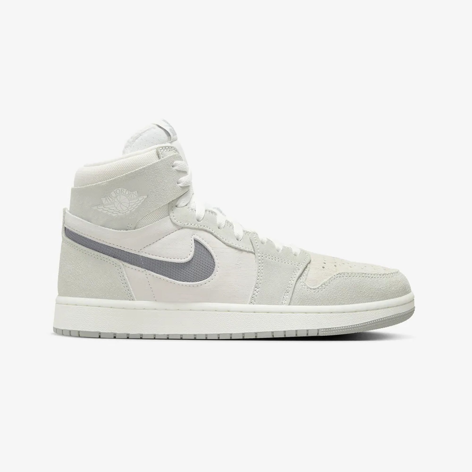 AIR JORDAN 1 ZOOM CMFT 2 'SUMMIT WHITE/PARTICLE GREY-LIGHT SILVER'