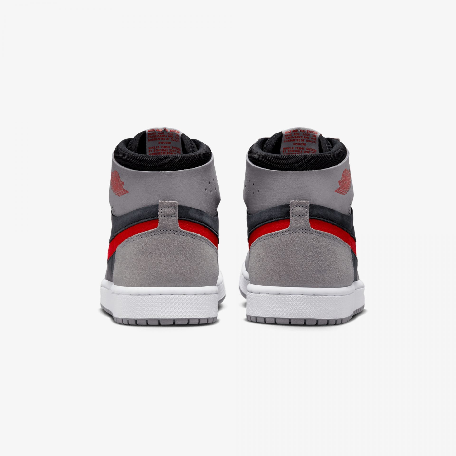 AIR JORDAN 1 ZOOM COMFORT 2 'BLACK/FIRE RED-CEMENT GREY-WHITE'