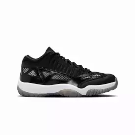 AIR JORDAN 11 RETRO LOW IE 'BLACK/BLACK-WHITE'