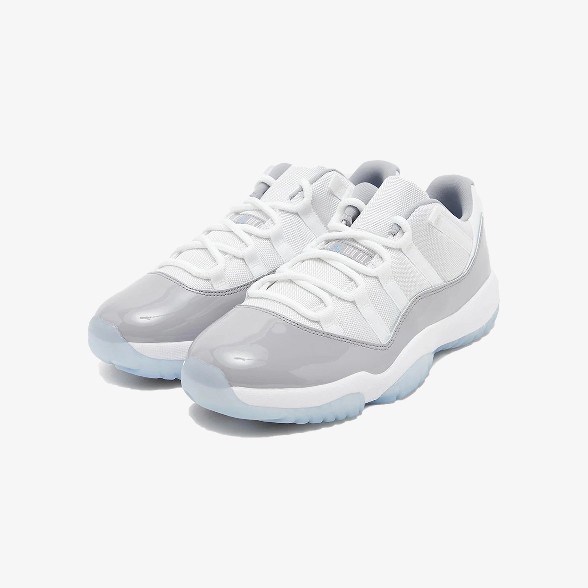 AIR JORDAN 11 RETRO LOW 'WHITE/UNIVERSITY BLUE-CEMENT GREY'