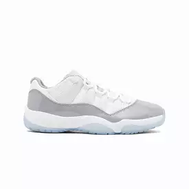 AIR JORDAN 11 RETRO LOW 'WHITE/UNIVERSITY BLUE-CEMENT GREY'