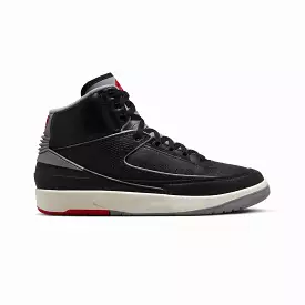 AIR JORDAN 2 RETRO 'BLACK/CEMENT GREY-FIRE RED-SAIL'