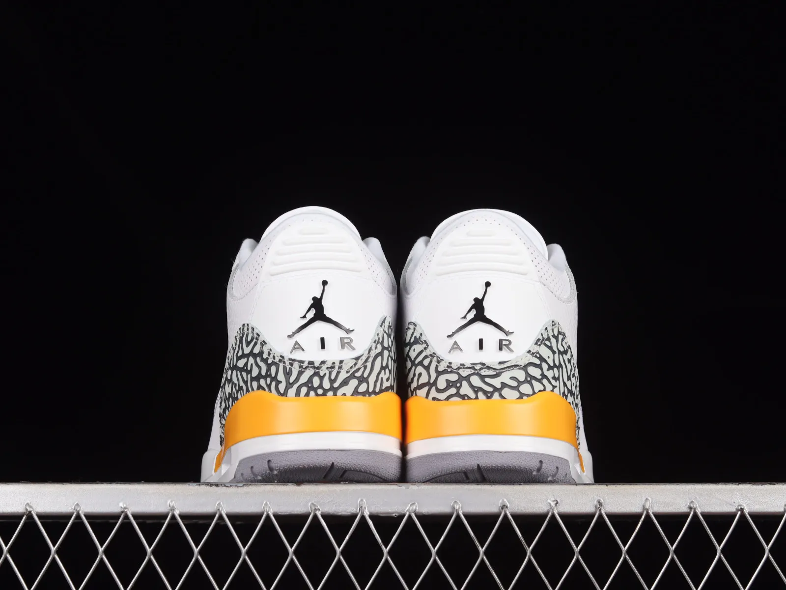 Air Jordan 3 Retro White Black Yellow CT8532-168