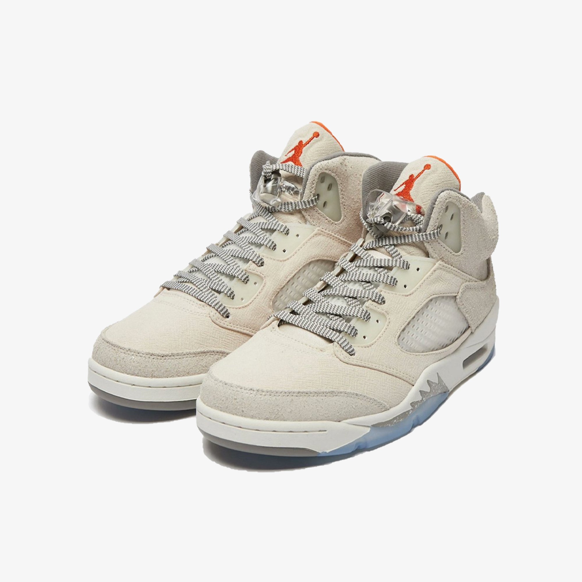 AIR JORDAN 5 RETRO SE CRAFT 'LT OREWOOD BRN/SAFETY ORANGE-FLAT PEWTER'