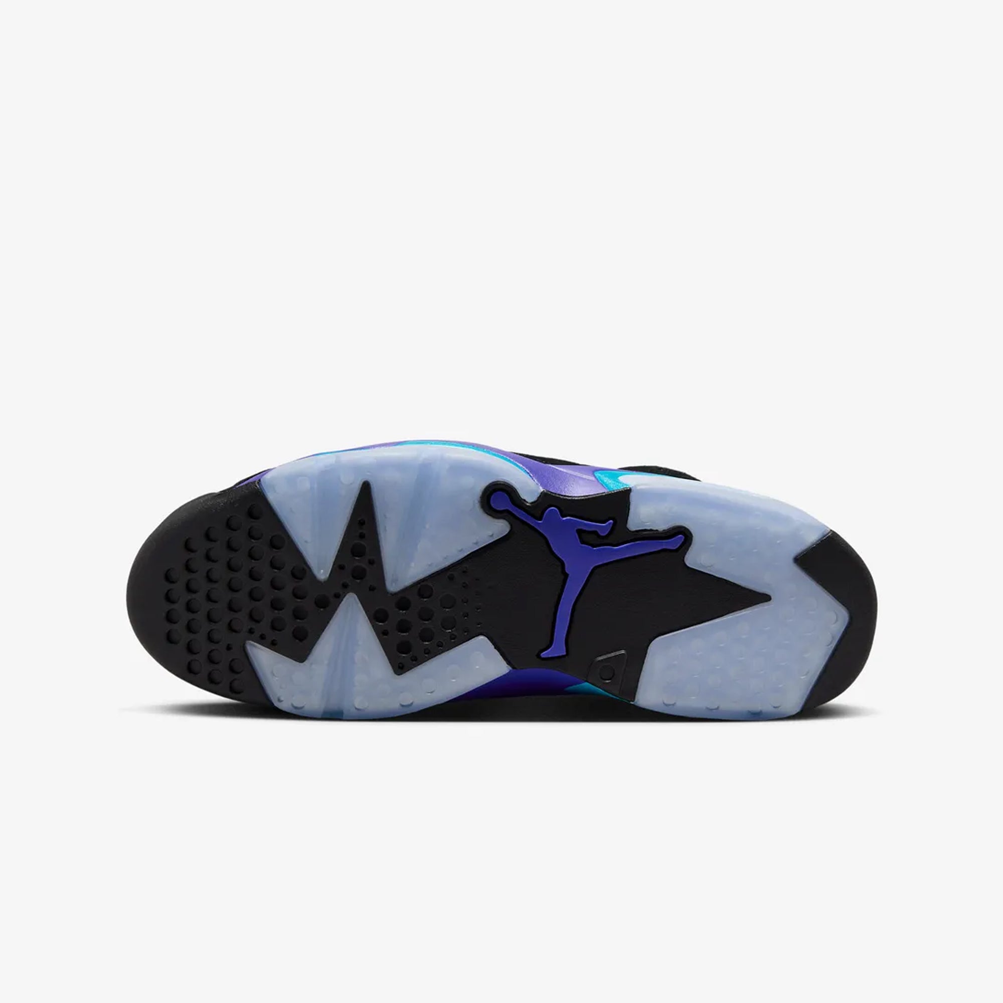 AIR JORDAN 6 RETRO 'BLACK/BRIGHT CONCORD-AQUATONE'