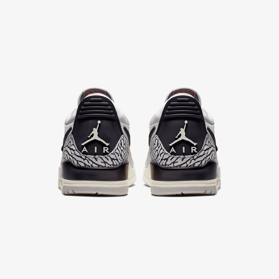 AIR JORDAN LEGACY 312 LOW 'SUMMIT WHITE/FIRE RED-TECH GREY-BLACK