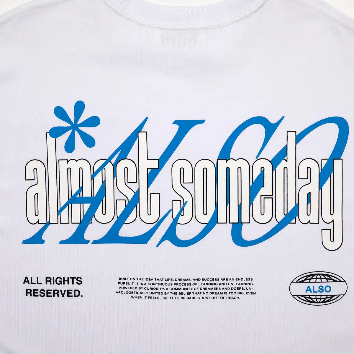 Almost Someday RESERVED TEE (cream)