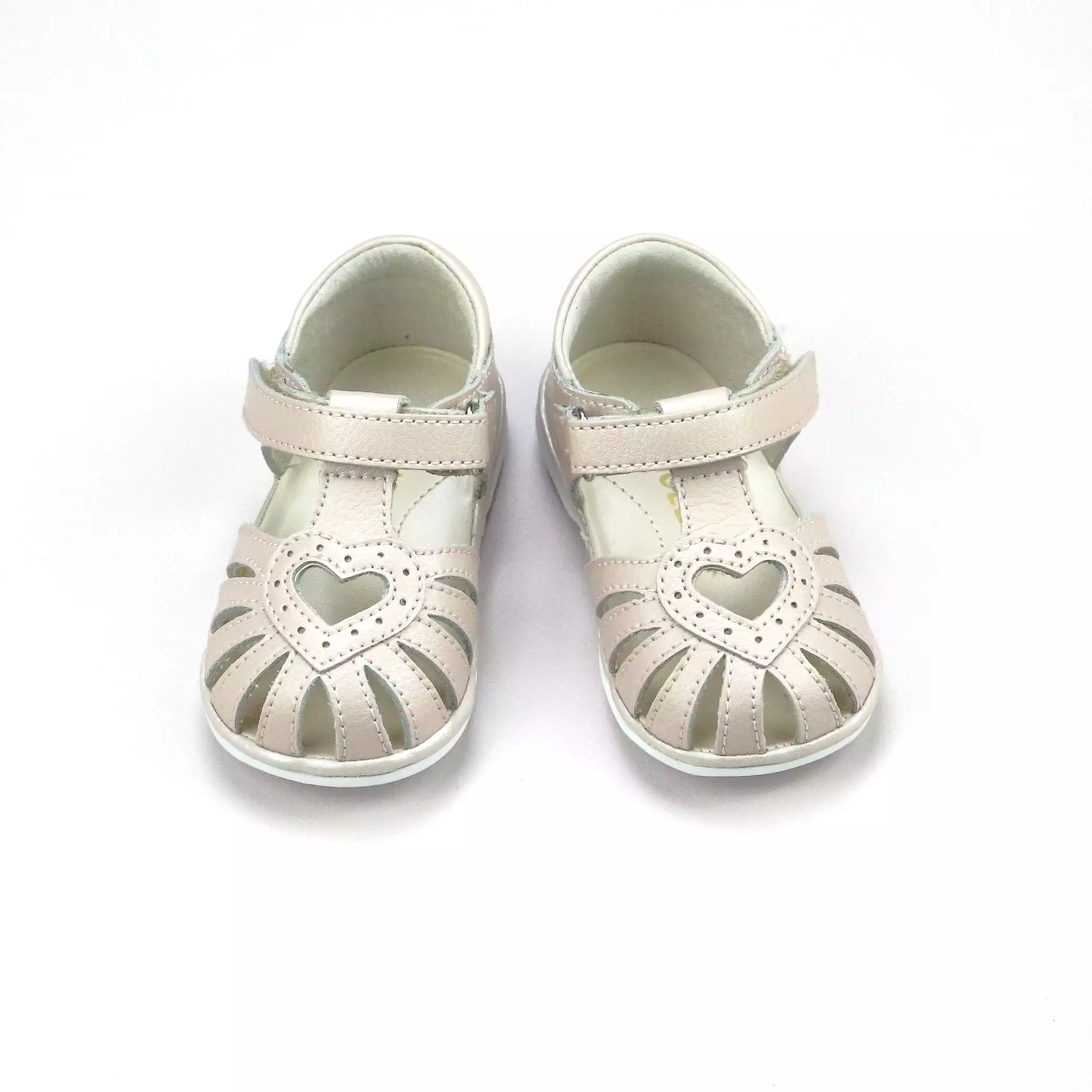 Baby Emmie Open Heart Caged Sandals