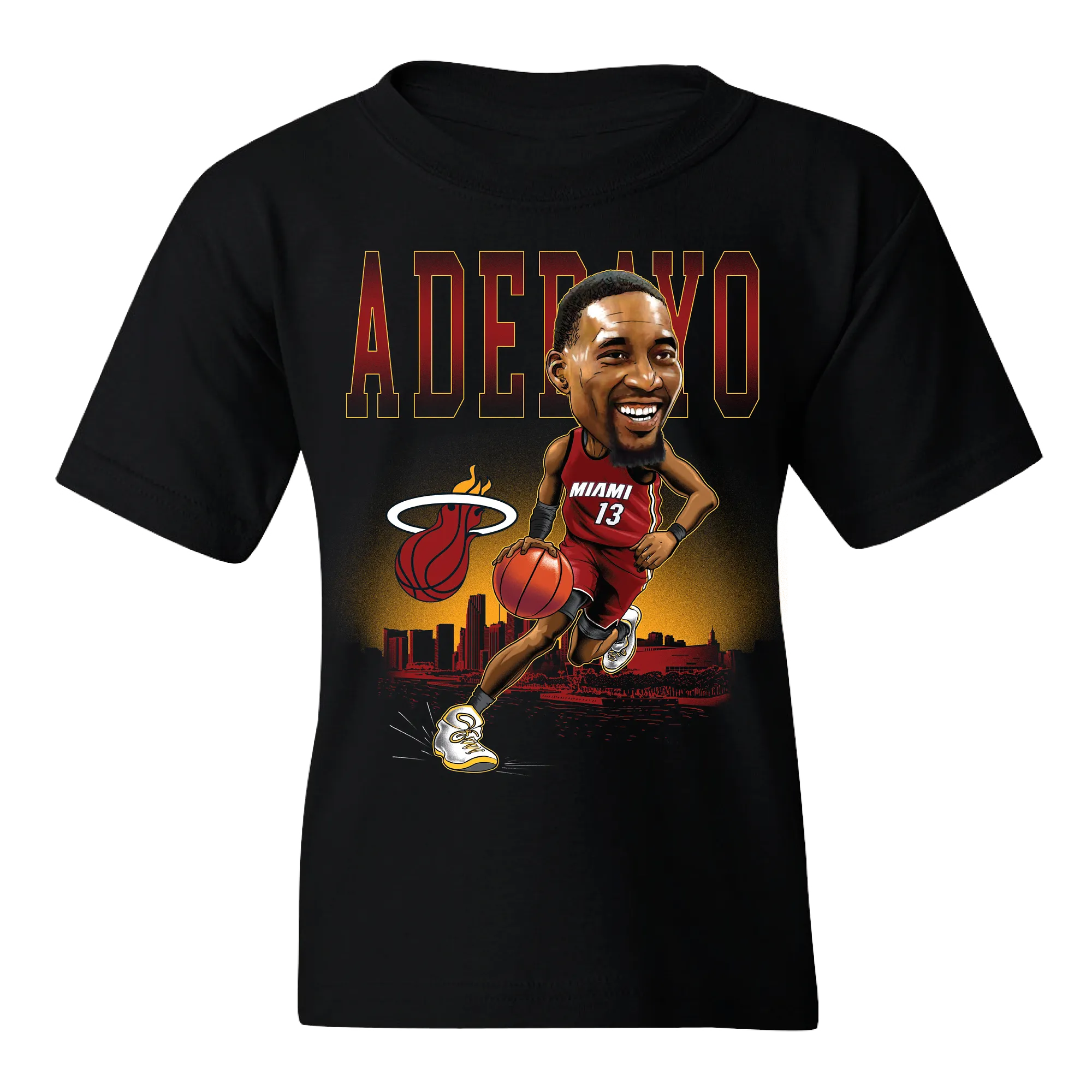 Bam Adebayo Miami HEAT City View Youth Tee