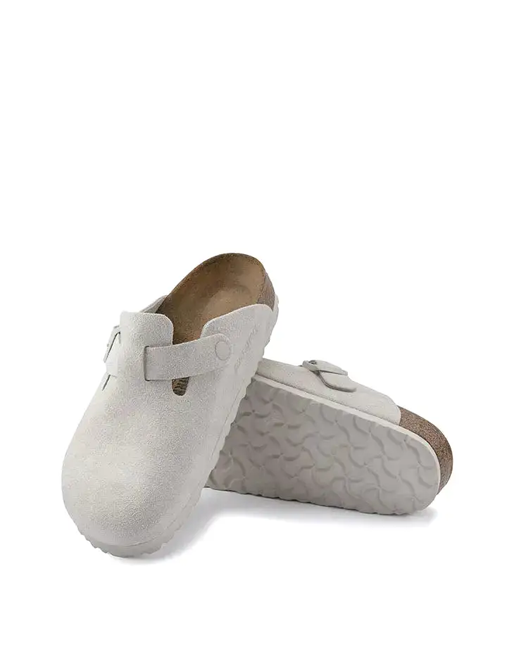 Birkenstock Boston VL Regular Antique White