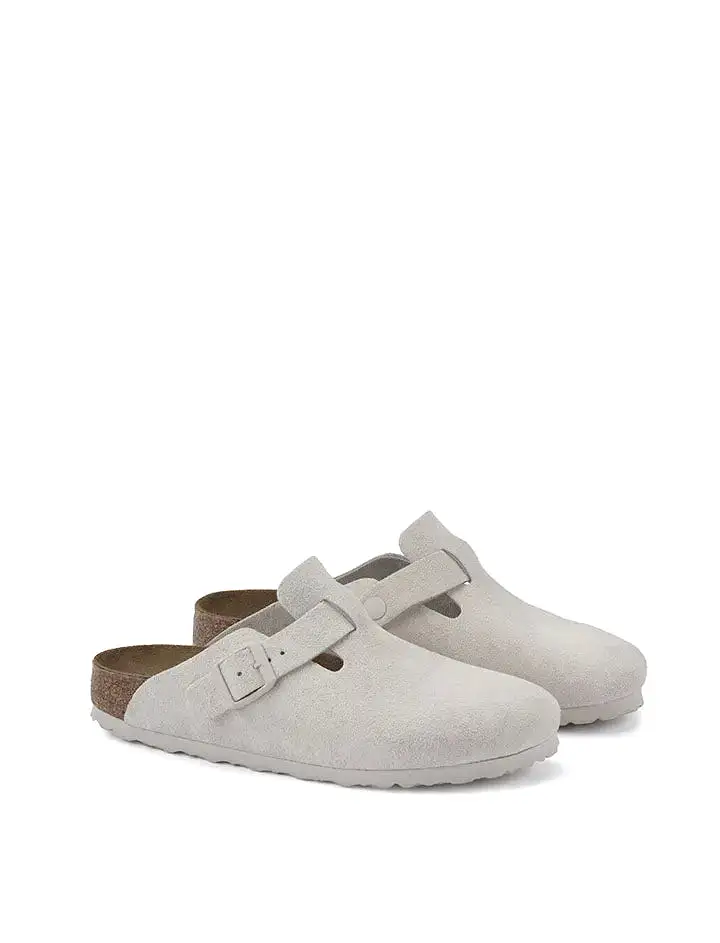 Birkenstock Boston VL Regular Antique White