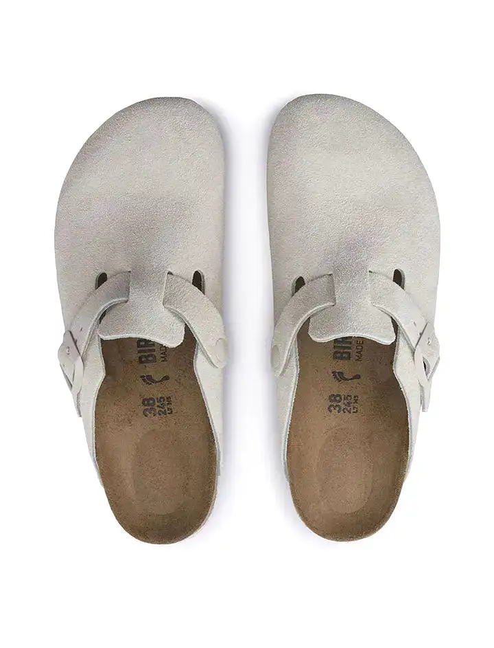 Birkenstock Boston VL Regular Antique White