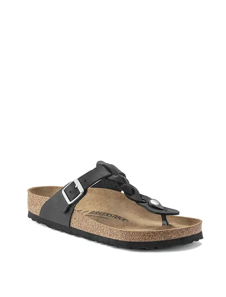 Birkenstock Gizeh Sandal Oiled Black