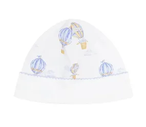 Blue Balloons Print Hat