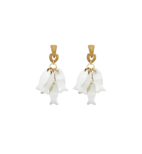 Brinker + Eliza School of White Fishes Earrings