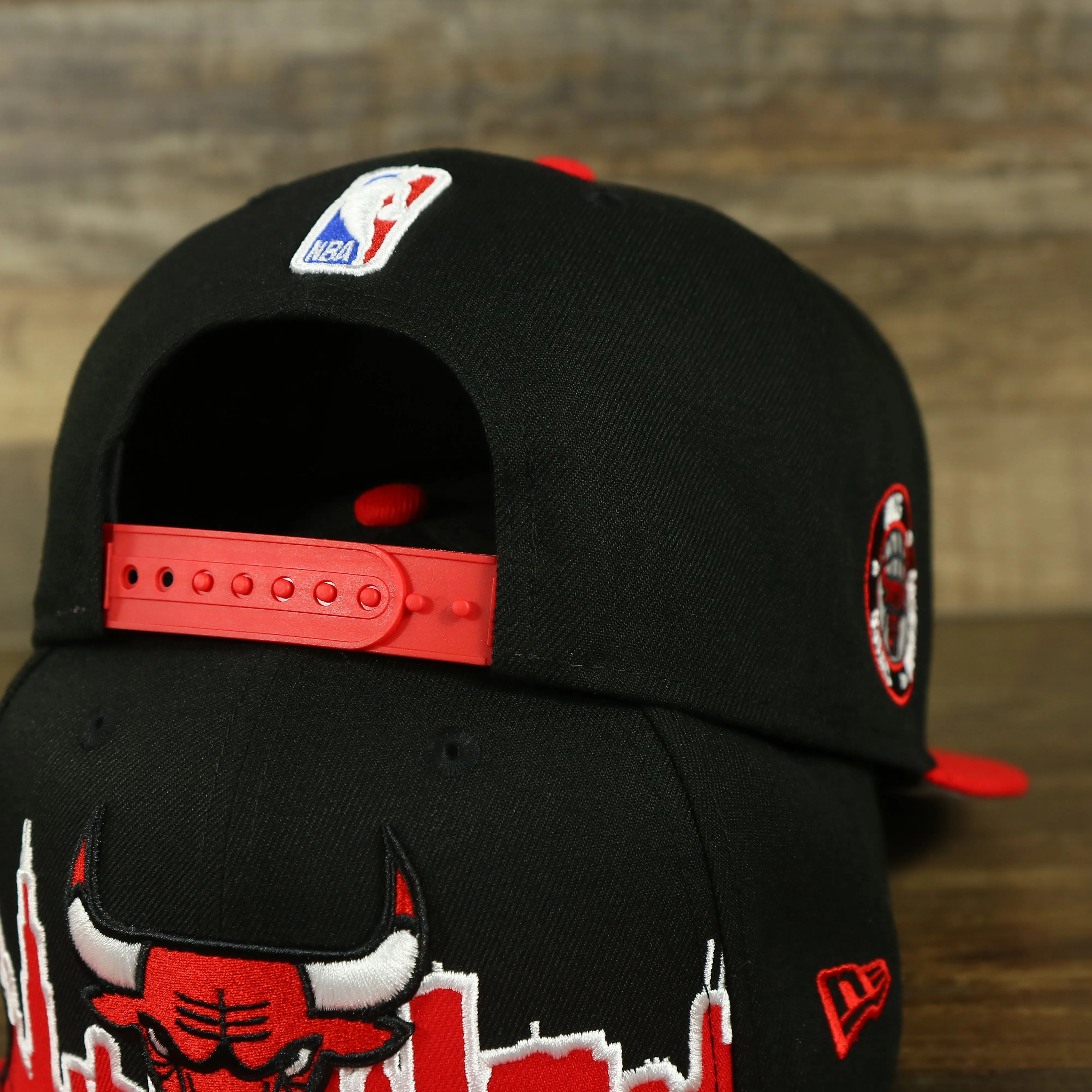 Chicago Bulls City Skyline Side Patch 9Fifty Snapback Hat | Chicago Skyline 950