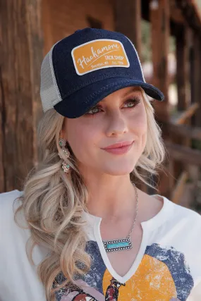 Cinch Womens Indigo Trucker Hat