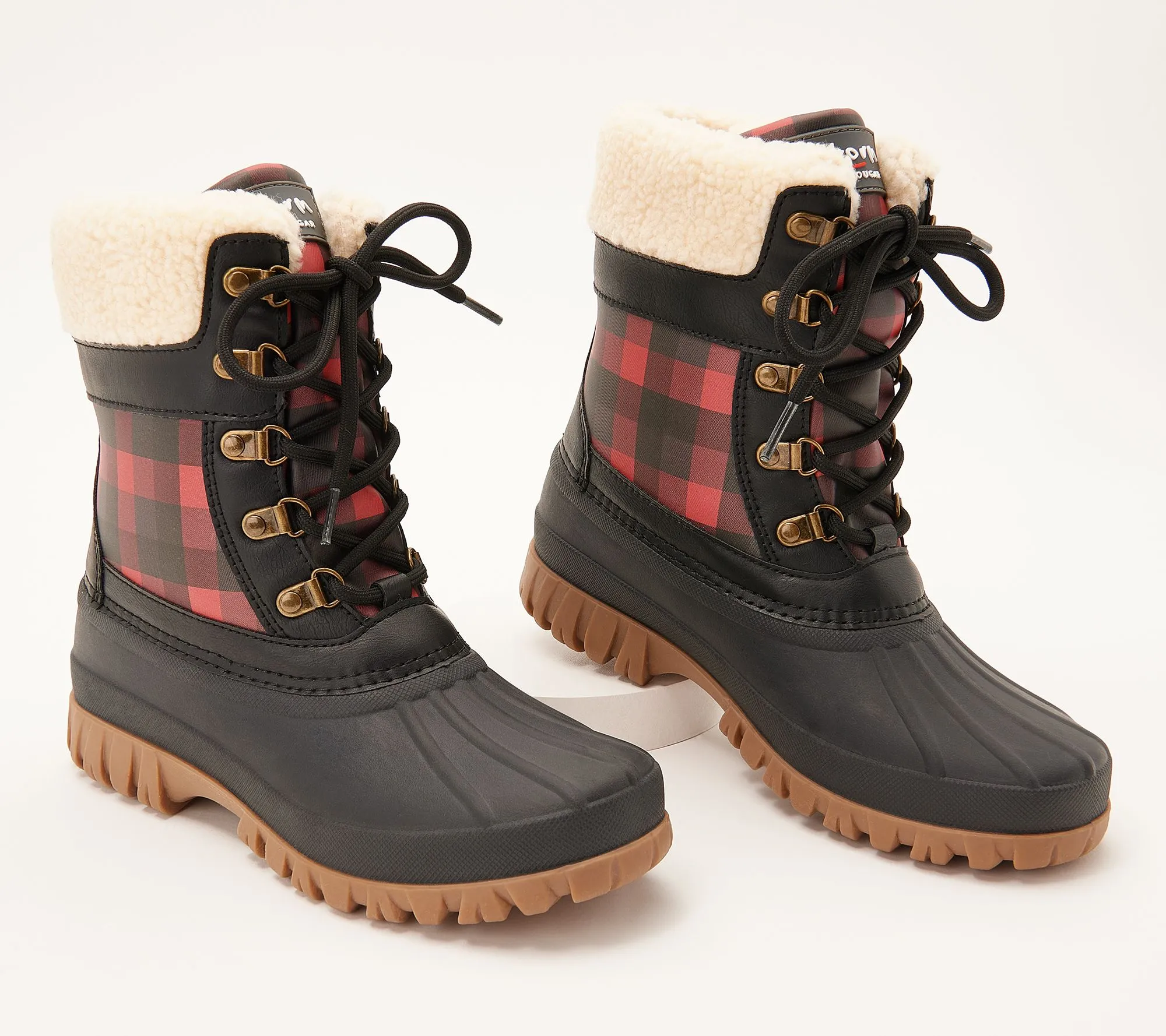 Cougar Waterproof Lace-Up Winter Boots - Carlisle