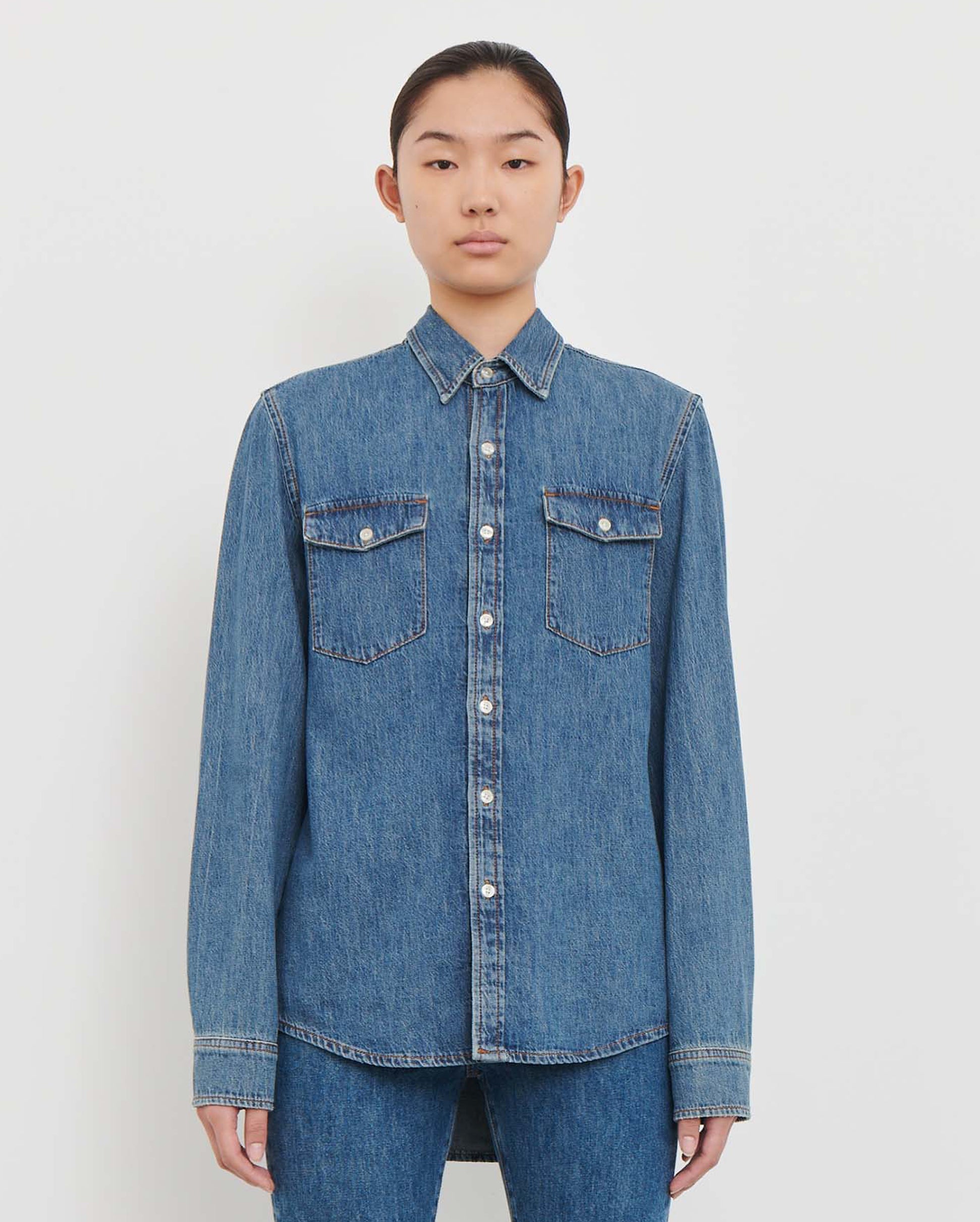 DENIM SHIRT / INDIGO