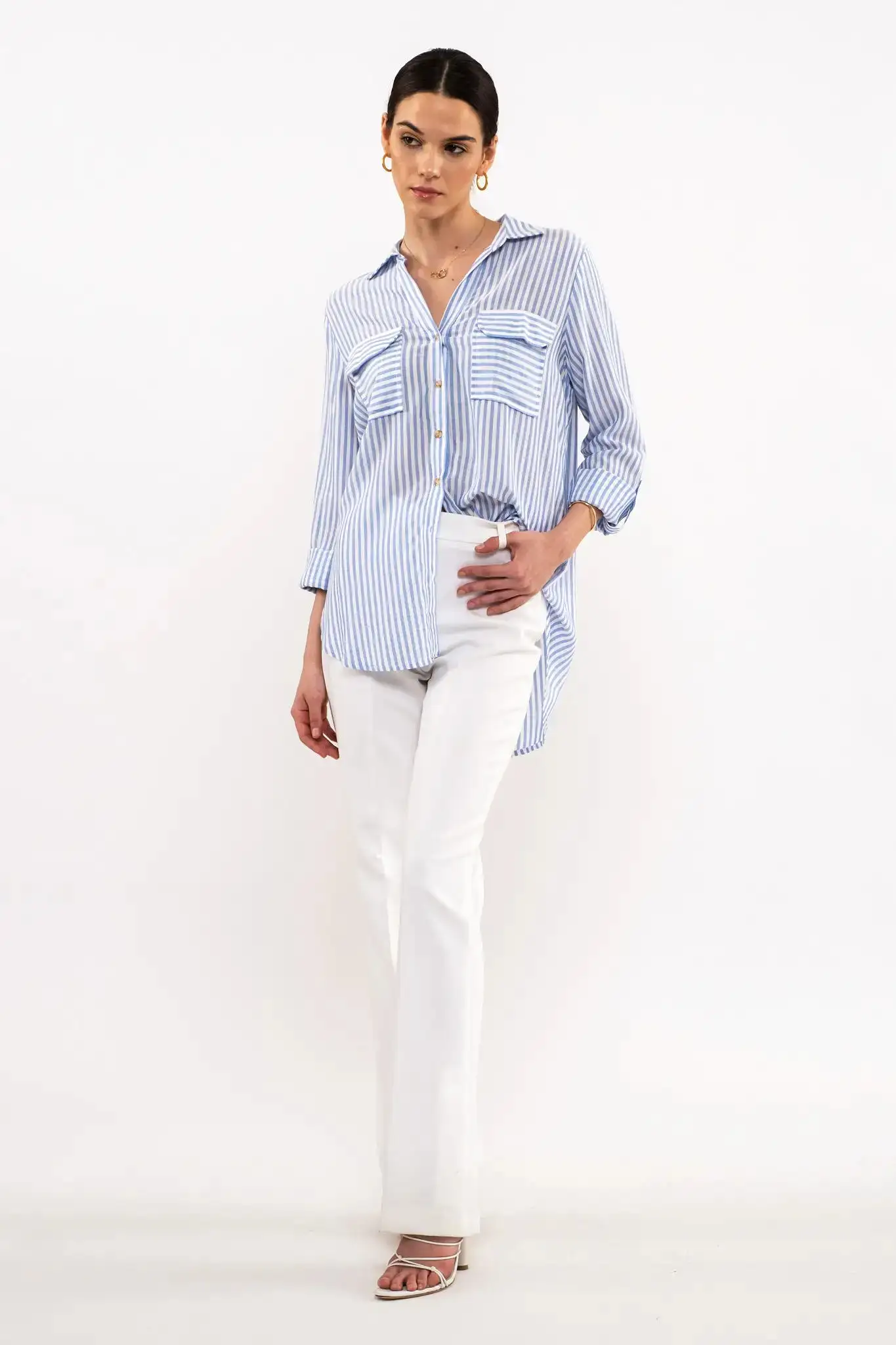 Everyday Chic Button Up Blouse