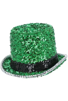 Fever Deluxe Felt Sequin Top Hat