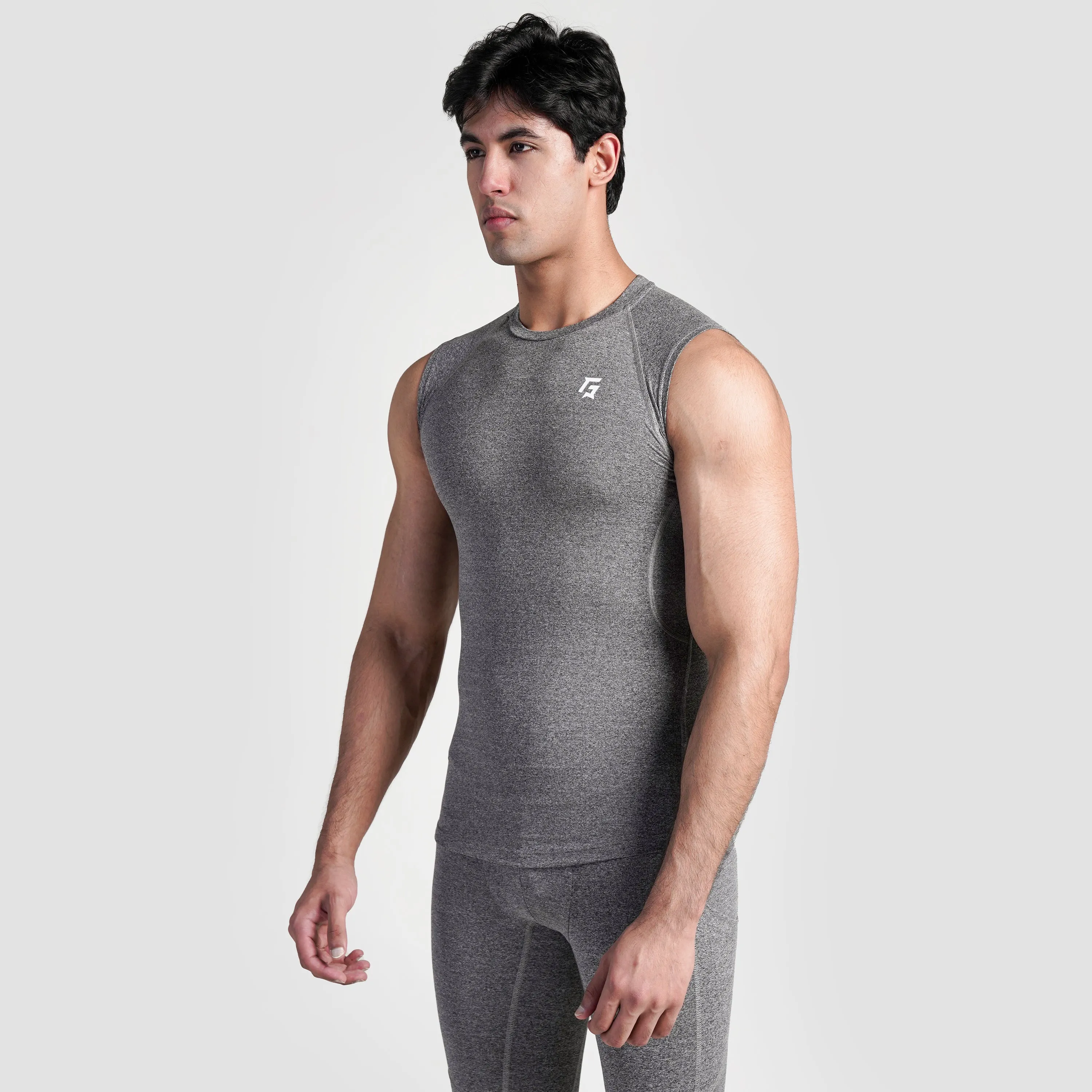 GA Compression Sleeveless (Grey)