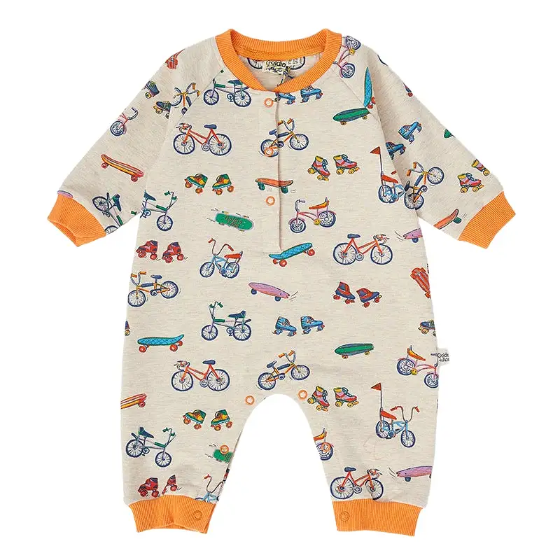 Goldie And Ace Terry Romper - Play All Day