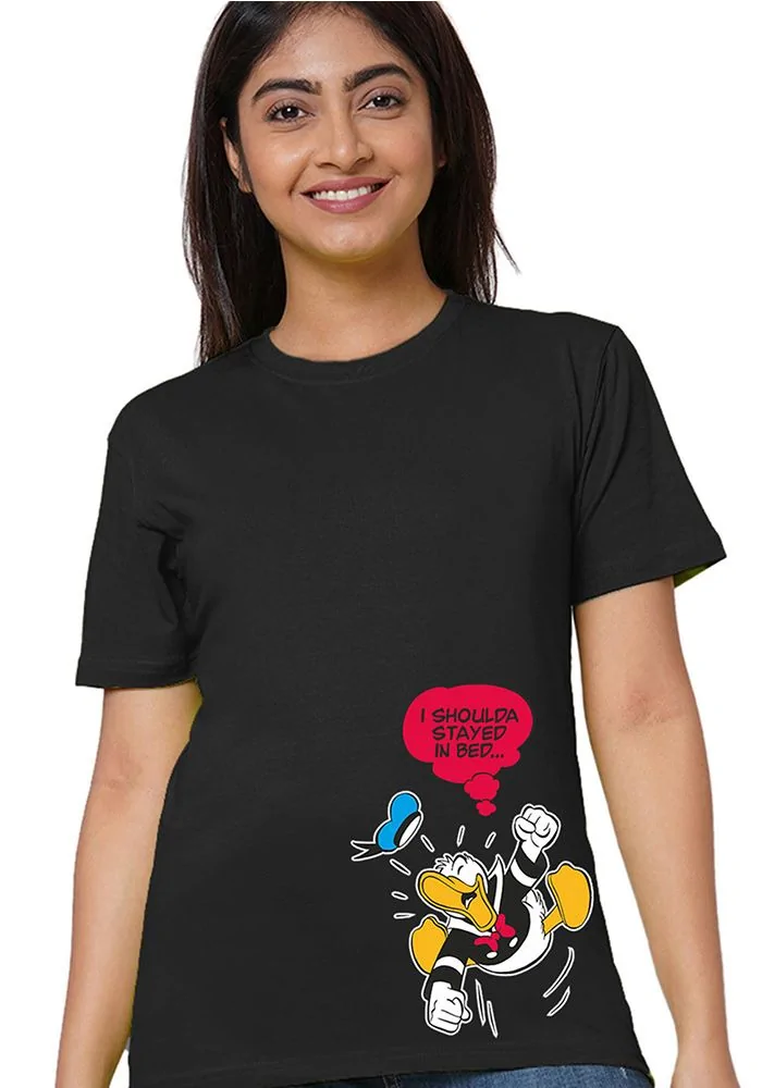 I Should Stayed Donald Duck Women Tshirt